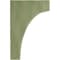 Ekena Millwork 5 1/4"W x 8"D x 12"H Clarksville Wood Vintage Decor Bracket, Restoration Green BKTWD05X08X12CVGR - alternate 2